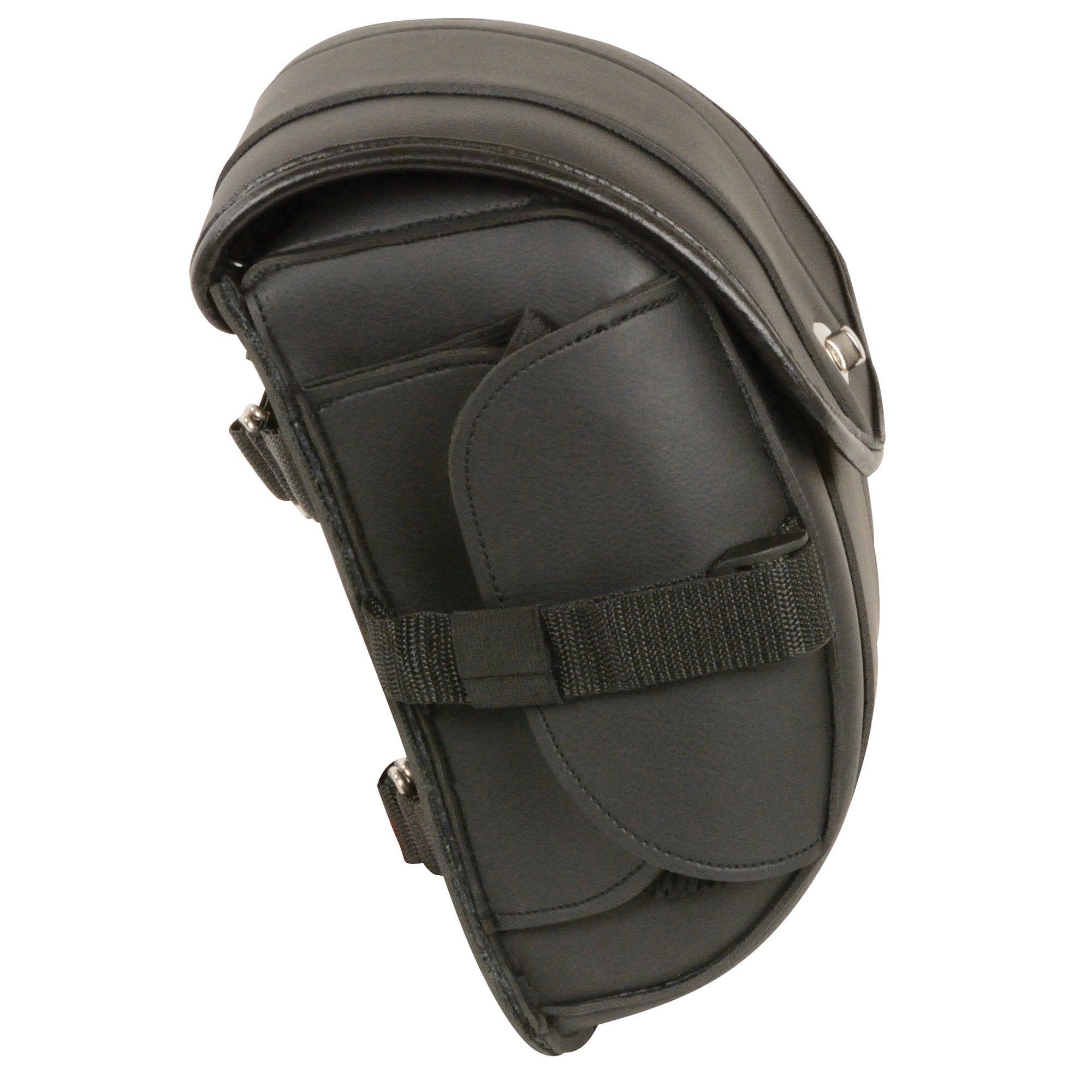 Milwaukee Performance MP8110 Small PVC Cruiser Style Turn Clasp and Zipper Sissy Bar Bag