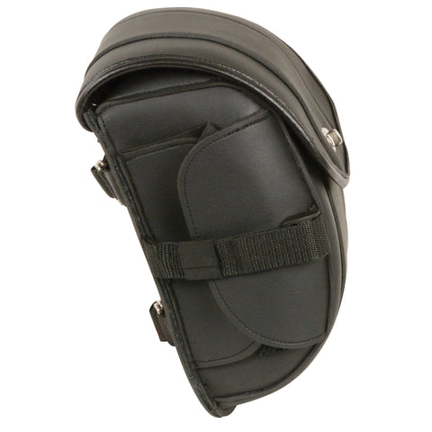 Milwaukee Performance MP8110 Small PVC Cruiser Style Turn Clasp and Zipper Sissy Bar Bag
