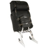 Milwaukee Performance MP8120 Large Black Textile Combo Two Piece Sissy Bar Bag Set