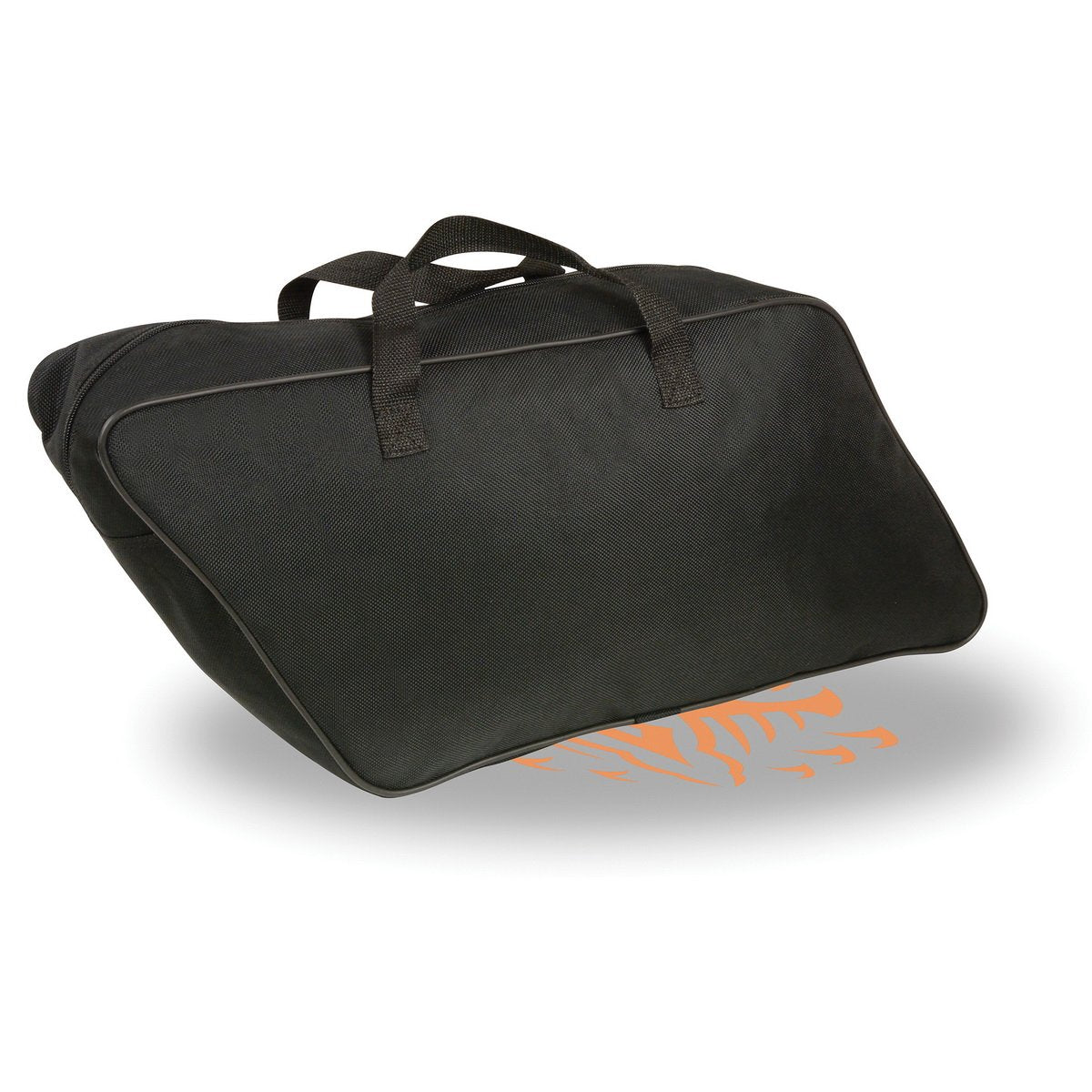 Milwaukee Performance MP8140 Black Large Textile Slant Saddlebags Inside Liner