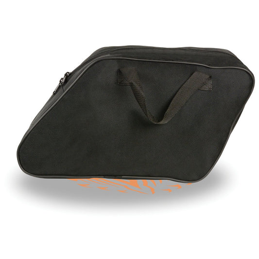 Milwaukee Performance MP8150 Black Textile Slant Saddlebags Inside Liner