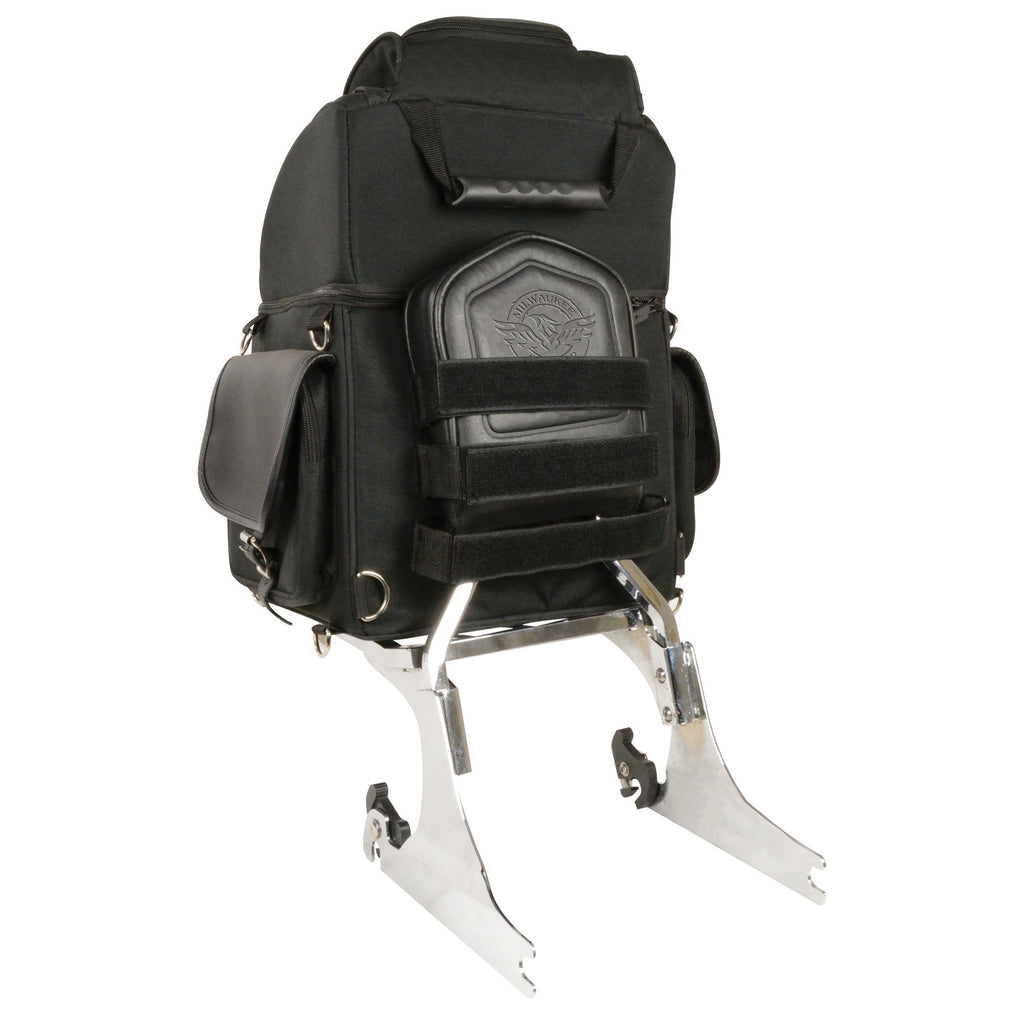 Milwaukee Performance MP8155 Back Textile '5 Pocket' Seat Sissy Bar Bag