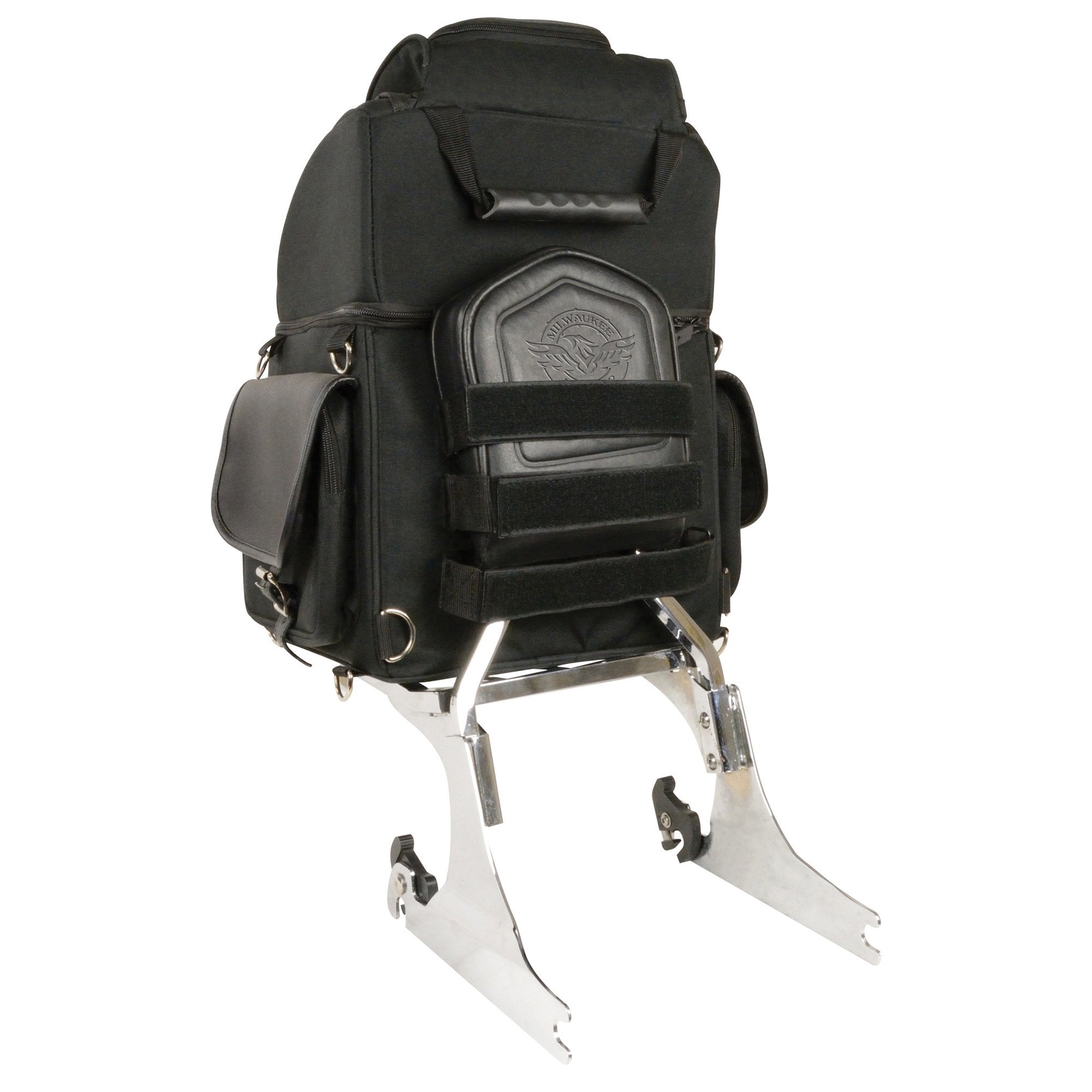 Milwaukee Performance MP8155 Back Textile '5 Pocket' Seat Sissy Bar Bag