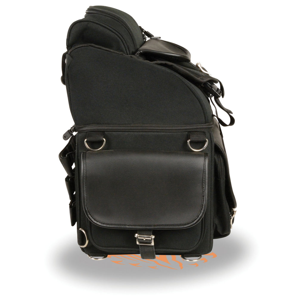 Milwaukee Performance MP8155 Back Textile '5 Pocket' Seat Sissy Bar Bag
