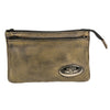 Milwaukee Leather MP8820 Ladies Retro Brown Zipper Closure Belt or Shoulder Bag
