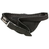 Milwaukee Leather MP8835 Women's Black 'Braided' Hip Belt Bag with Gun Holster