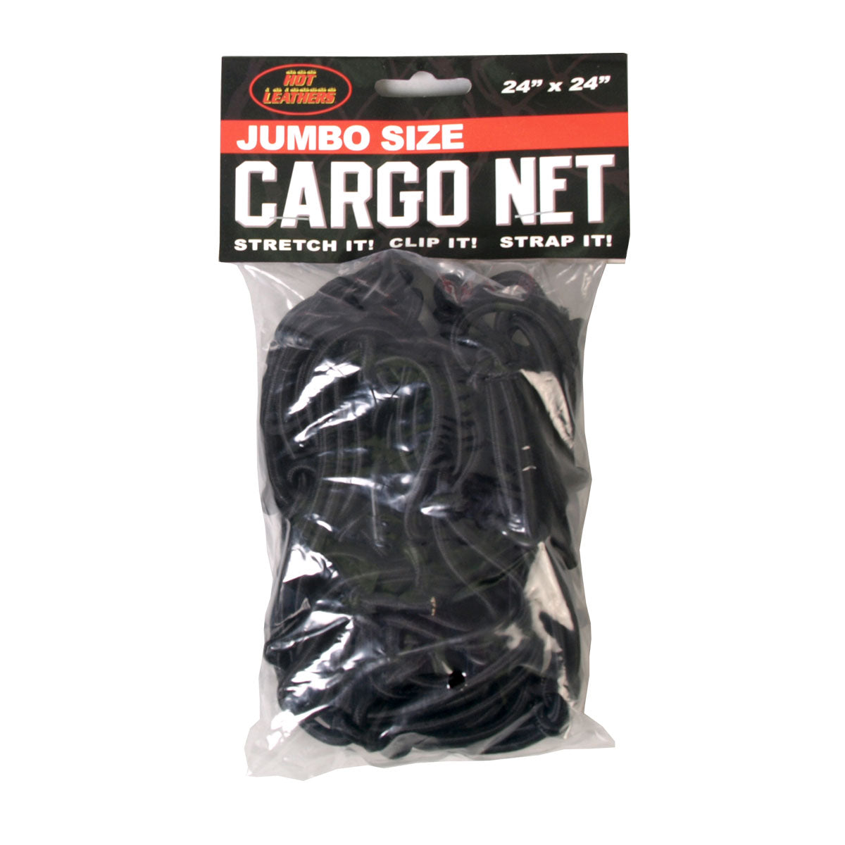 Hot Leathers Jumbo Motorcycle Storage Cargo Net