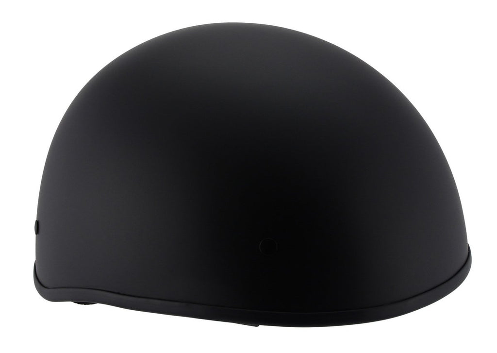 Milwaukee Performance Helmets MPH9710DOT 'Bare Bones' Matte Black Half Helmet
