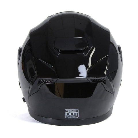 Milwaukee Helmets MPH9815DOT 'Breeze' Gloss Black Modular Helmet for Men and Women Biker w/ MP7922FMSET Heated Balaclava Bundle