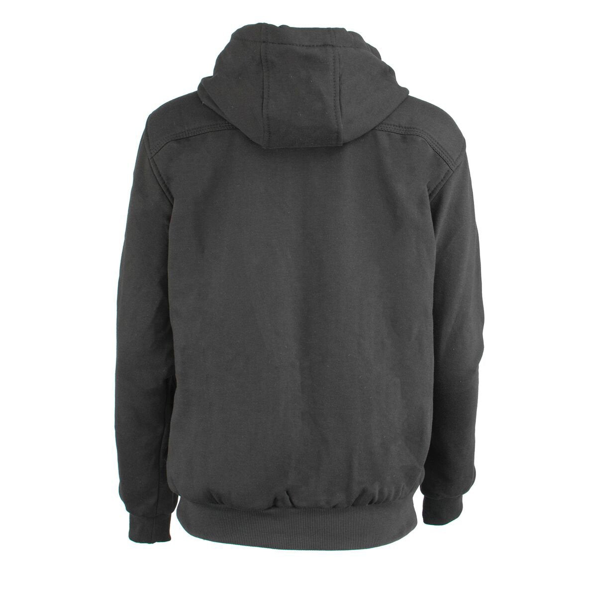 Milwaukee Leather MPL2717DUAL Women's Black 'Heated' Zipper Front Hoodie (Battery Pack Included) - Milwaukee Leather Womens Heated Hoodies
