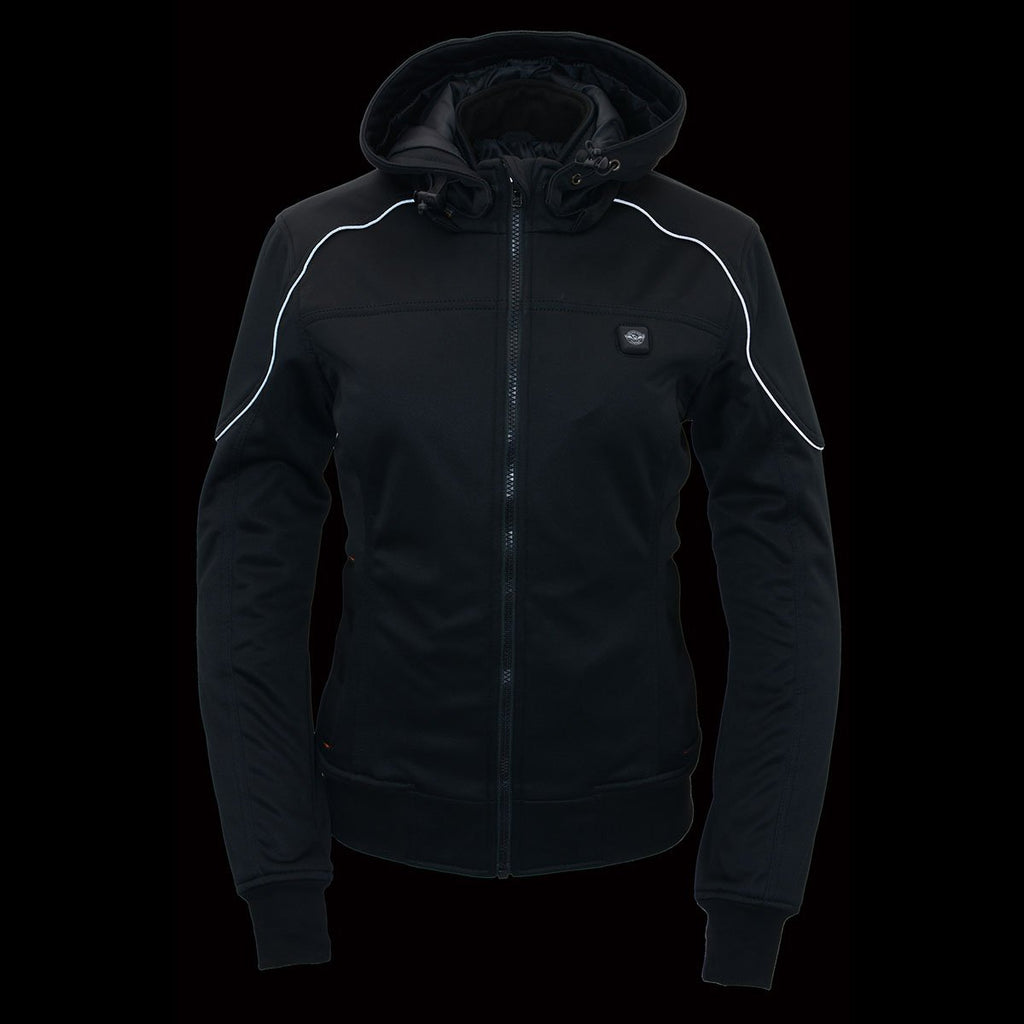 Milwaukee Performance MPL2761SET Women's Black 'Heated' Soft Shell Hooded Heated Jacket (Battery Pack Included)