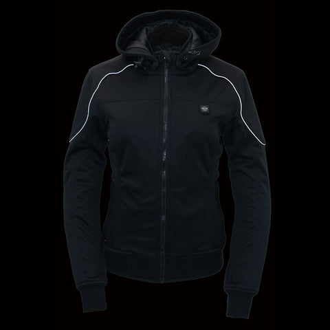 Milwaukee Performance MPL2761SET Women's Black 'Heated' Soft Shell Hooded Heated Jacket (Battery Pack Included)