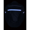 Milwaukee Leather MPL2775 Ladies Black Armored Textile and Mesh Racing Jacket