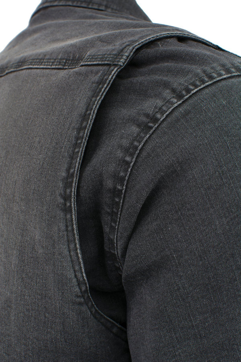 Milwaukee Performance MPM1620 Men's Armored Denim Biker Shirt with Aramid® by DuPont™ Fibers