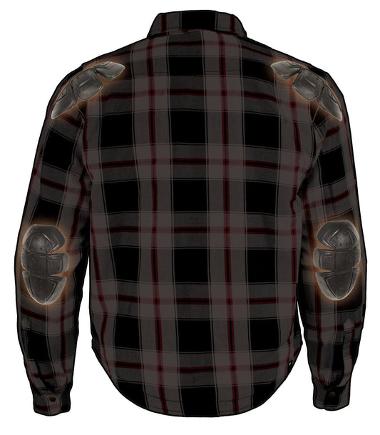 Milwaukee Performance MPM1625 Men's Armored Flannel Shirt with Aramid® by DuPont™ Fibers