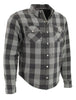 Milwaukee Performance MPM1630 Men's Armored Checkered Flannel Shirt with Aramid® by DuPont™ Fibers