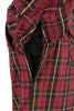 Milwaukee Performance MPM1632 Men's Armored Checkered Flannel Biker Shirt with Aramid® by DuPont™ Fibers