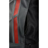 Milwaukee Leather MPM1752 Men's Black and Grey Mesh Armored Racing Jacket