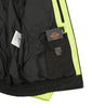 Milwaukee Leather MPM1773SET Men's High Viz Neon Green Textile Jacket with Heating Elements (Included Battery Pack)