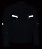Milwaukee Leather MPM1792 Black Men's Armored Textile Jacket with Dual Gun Pockets - Milwaukee Leather Mens Textile Jackets