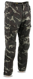 Milwaukee Leather MPM5593 Men's Armored Camo Cargo Jeans Reinforced with Aramid by DuPont Fibers - Milwaukee Leather Mens Denim Pants