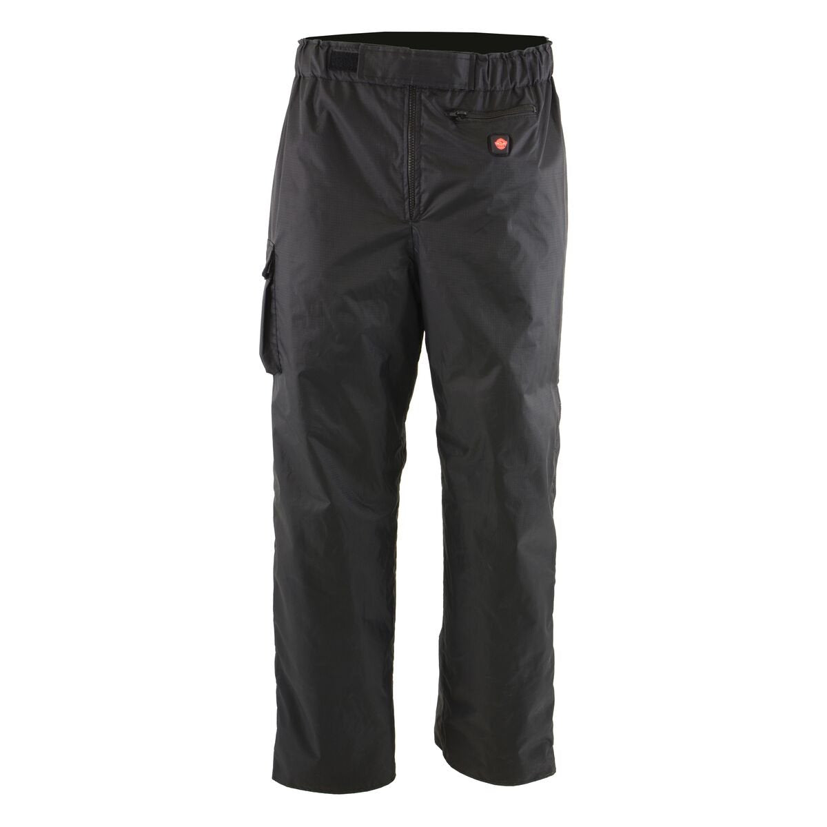 Milwaukee Leather MPM5715SET Men's Black 'Heated' Textile Water Resistant Over Pants (Battery Pack Included) - Milwaukee Leather Mens Heated Over Pants