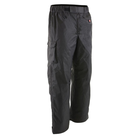 Milwaukee Leather MPM5715SET Men's Black 'Heated' Textile Water Resistant Over Pants (Battery Pack Included) - Milwaukee Leather Mens Heated Over Pants