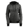 Nexgen Heat MPL2717DUAL Women's Grey Hoodie with Heating Elements (Battery Pack Included)