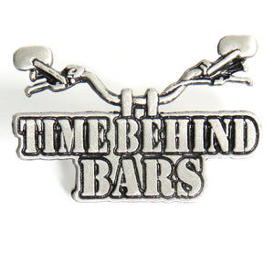 Hot Leathers Time Behind Bars Pin
