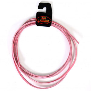Hot Leathers LHH110 72 Inch Pink Leather Motorcycle Biker Lace