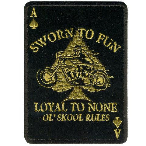 Hot Leathers Loyal To None 3" x 4" Patch