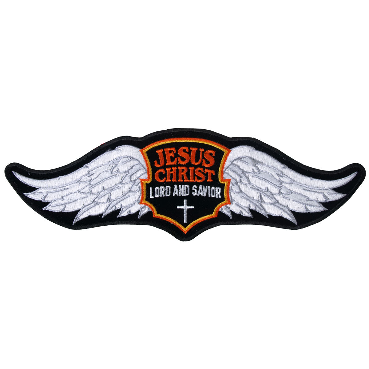 Hot Leathers Jesus Wings 12" x 4" Patch