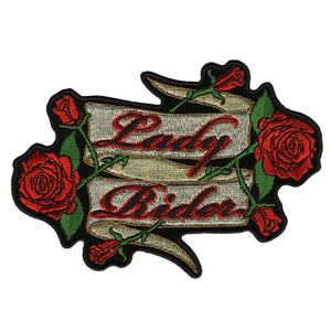 Hot Leathers PPA3680 Lady Rider Roses 5" x 4" Patch