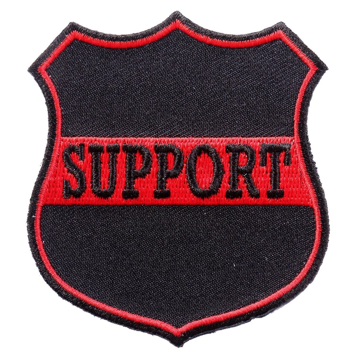Hot Leathers PPA9860 Support Red 3"x3" Patch