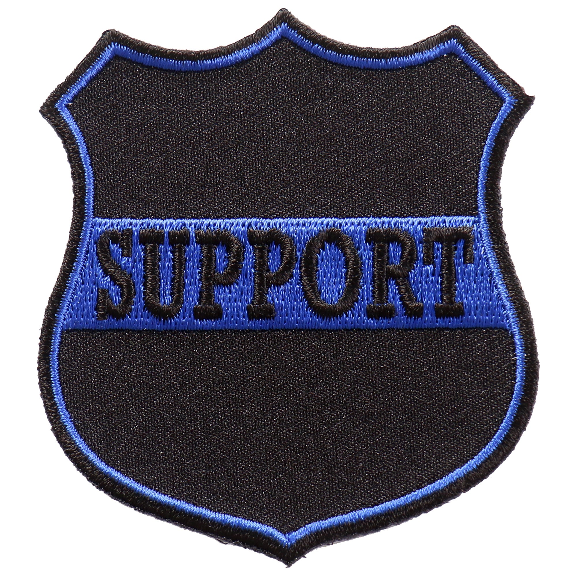 Hot Leathers PPA9870 Support Blue 3"x3" Patch