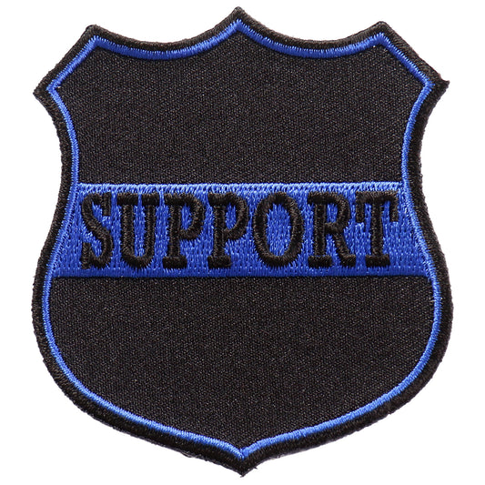 Hot Leathers PPA9870 Support Blue 3"x3" Patch