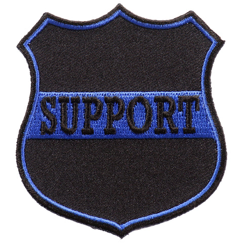 Hot Leathers PPA9870 Support Blue 3"x3" Patch