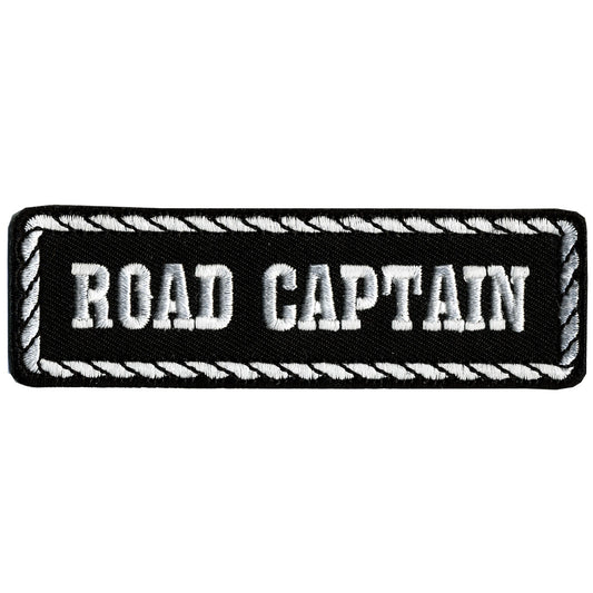 Hot Leathers Road Captain 4" x 1" Patch
