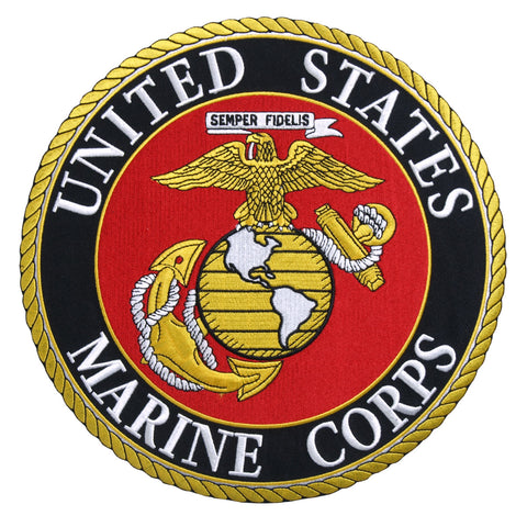 Hot Leathers USMC Marines Military Patches