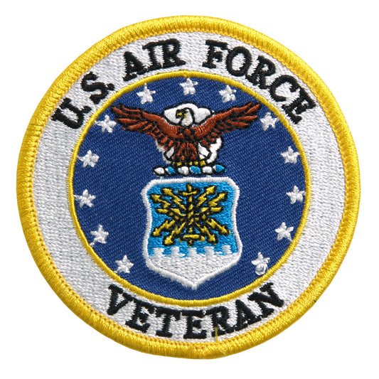 Hot Leathers US Air Force Veteran Military Patches