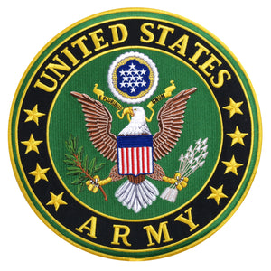 Hot Leathers US Army Military es 10" x 10" Patch