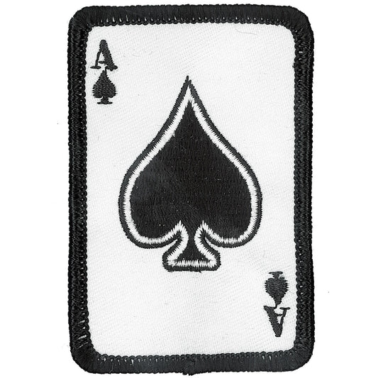 Hot Leathers Ace of Spades 2" x 3" Patch