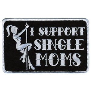 Hot Leathers PPL9229  I Support Single Moms 5" x 3" Patch