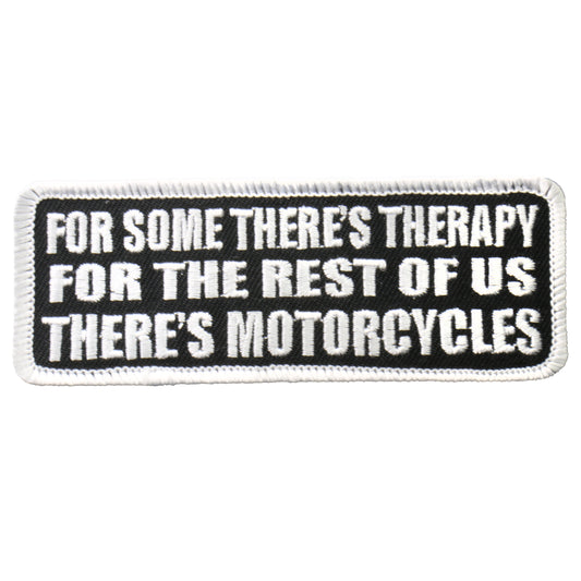 Hot Leathers PPL9234  There's Motorcycles 4" x 2" Patch