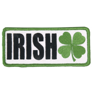 Hot Leathers Irish Clover Embroidered 4" x 2" Patch