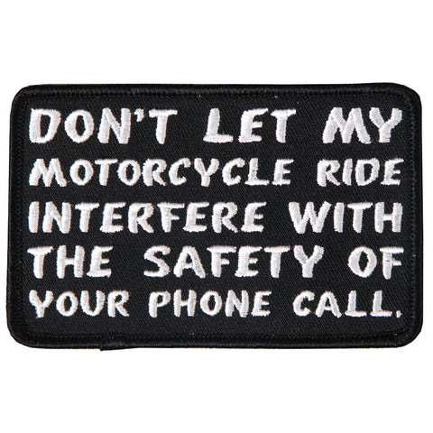 Hot Leathers Phone Call 4" x 3" Patch