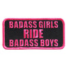 Hot Leathers Badass Girls Ride Embroidered 4" 4" x 2" Patch PPL9399