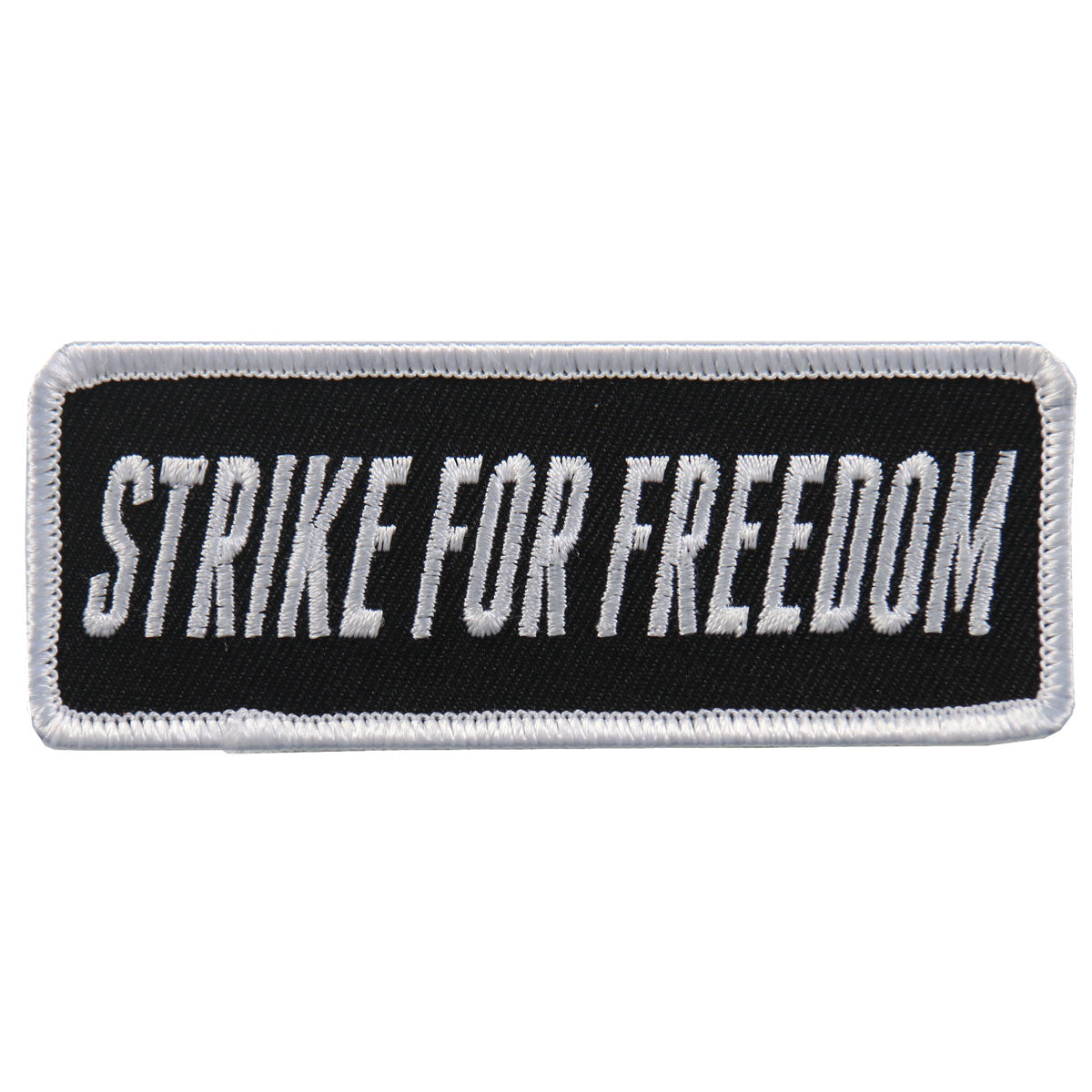 Hot Leathers Strike for Freedom 4"x2" Patch