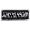 Hot Leathers Strike for Freedom 4"x2" Patch