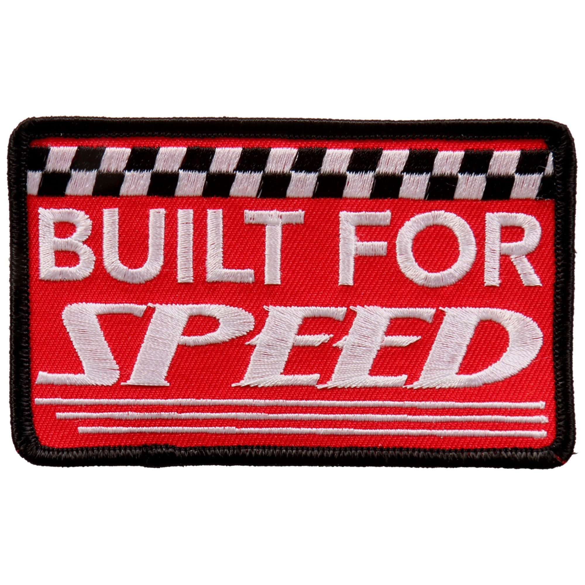 Hot Leathers PPL9674 Built for Speed 4"x3" Patch